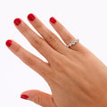 Bubble Diamond Pinky Band Ring