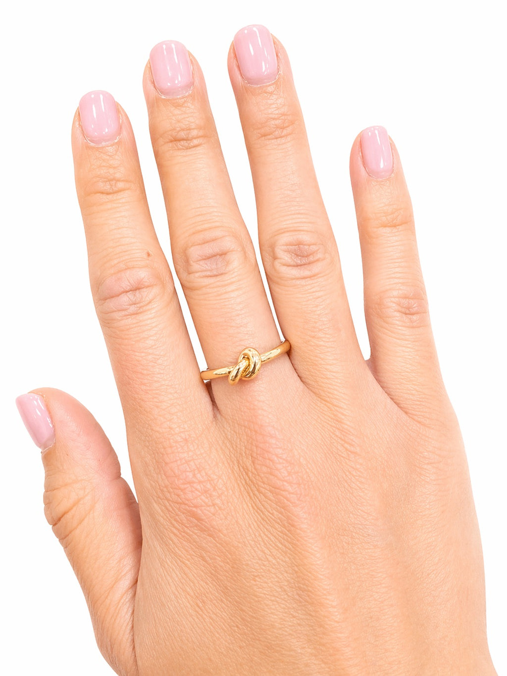 Yellow Gold Love Knot Ring