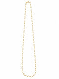 Yellow Gold Petite Paperclip Chain
