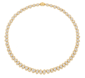 Fancy Shape Lab Tennis Necklace
