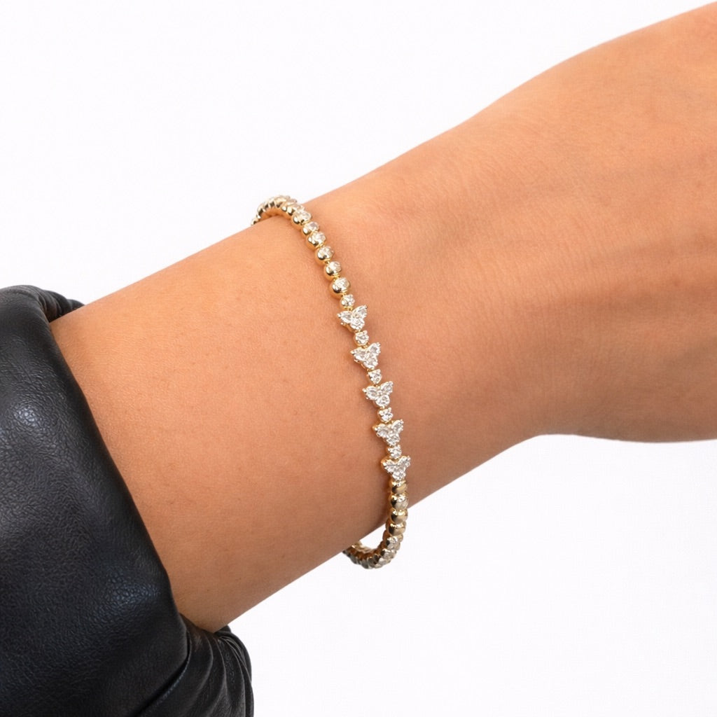 Cluster Ball Bracelet
