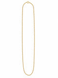 Yellow Gold Round Ball Chain