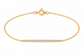The Whisper Delicate Diamond Bar Bracelet