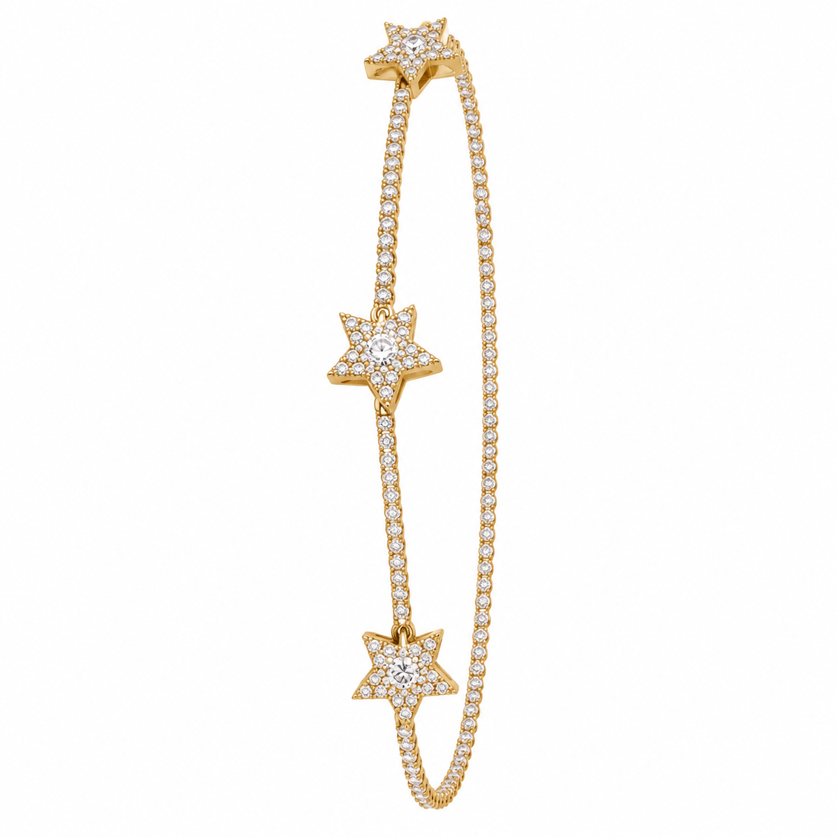 Diamond Star Station Bracelet