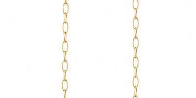 Yellow Gold Classic Paperclip Chain