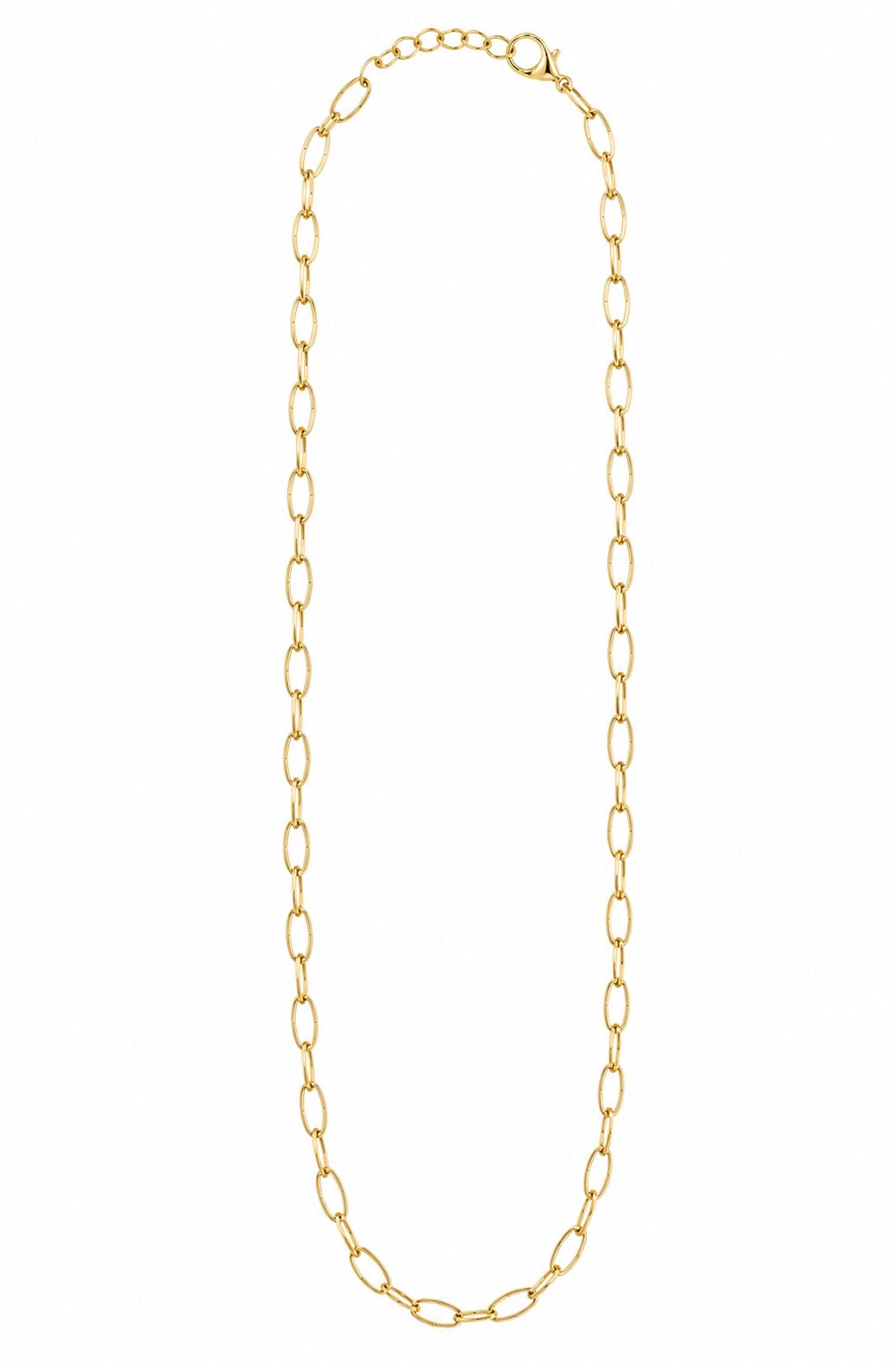 Yellow Gold Classic Paperclip Chain