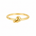 Yellow Gold Love Knot Ring