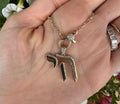 Gold and Diamond Chai Charm