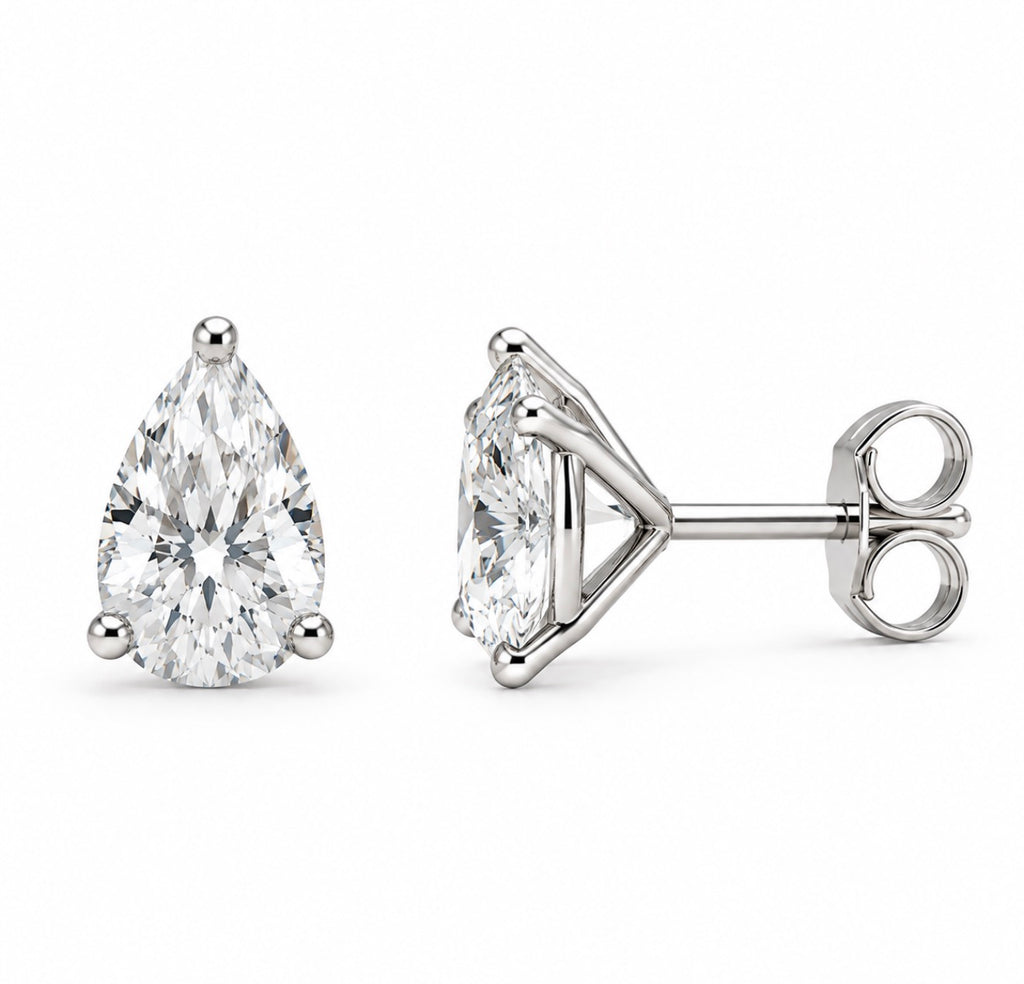 The Icon Pear Studs