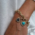 Colored Heart Charm