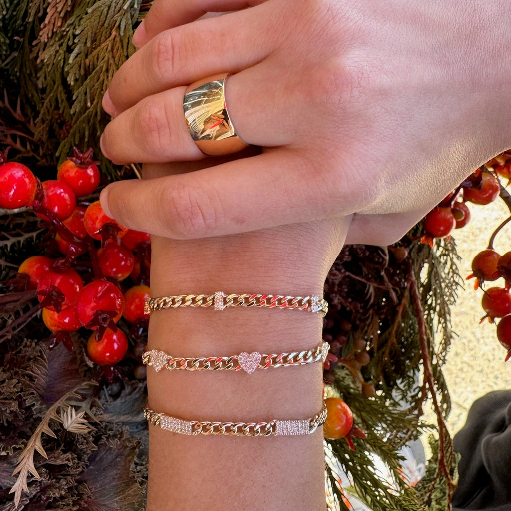 Gold Rounded Solid Ring