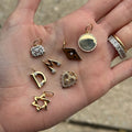 Mini Heart with Diamond Center Charm