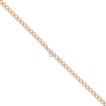 Single Diamond Heart Chain Bracelet