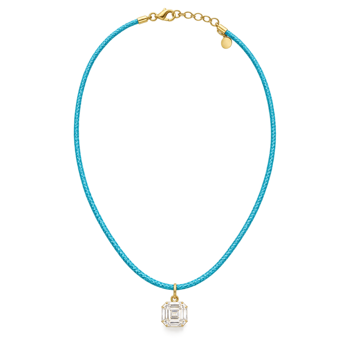 Turquoise Cord Necklace