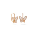 Diamond Butterfly Earring