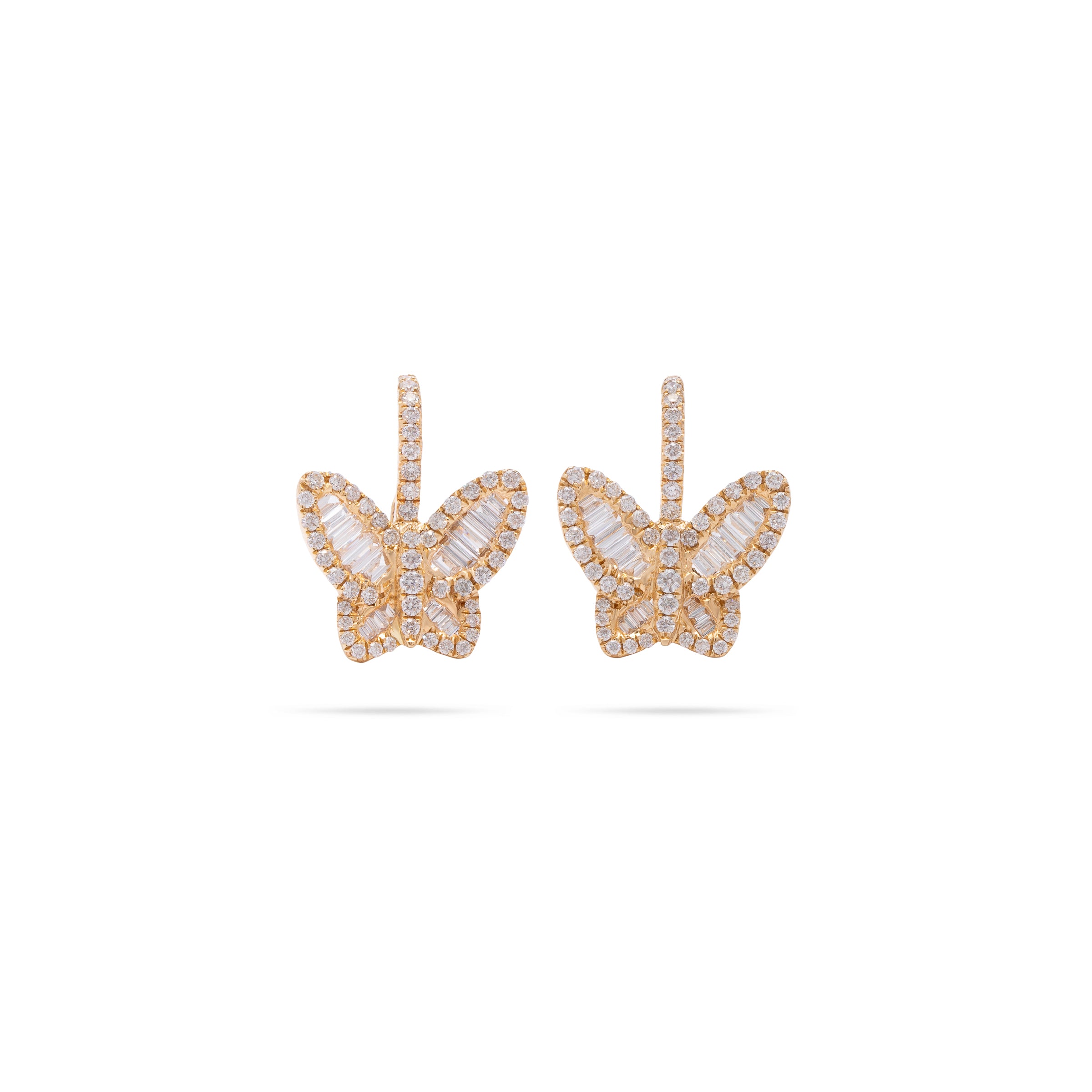 Diamond Butterfly Earring