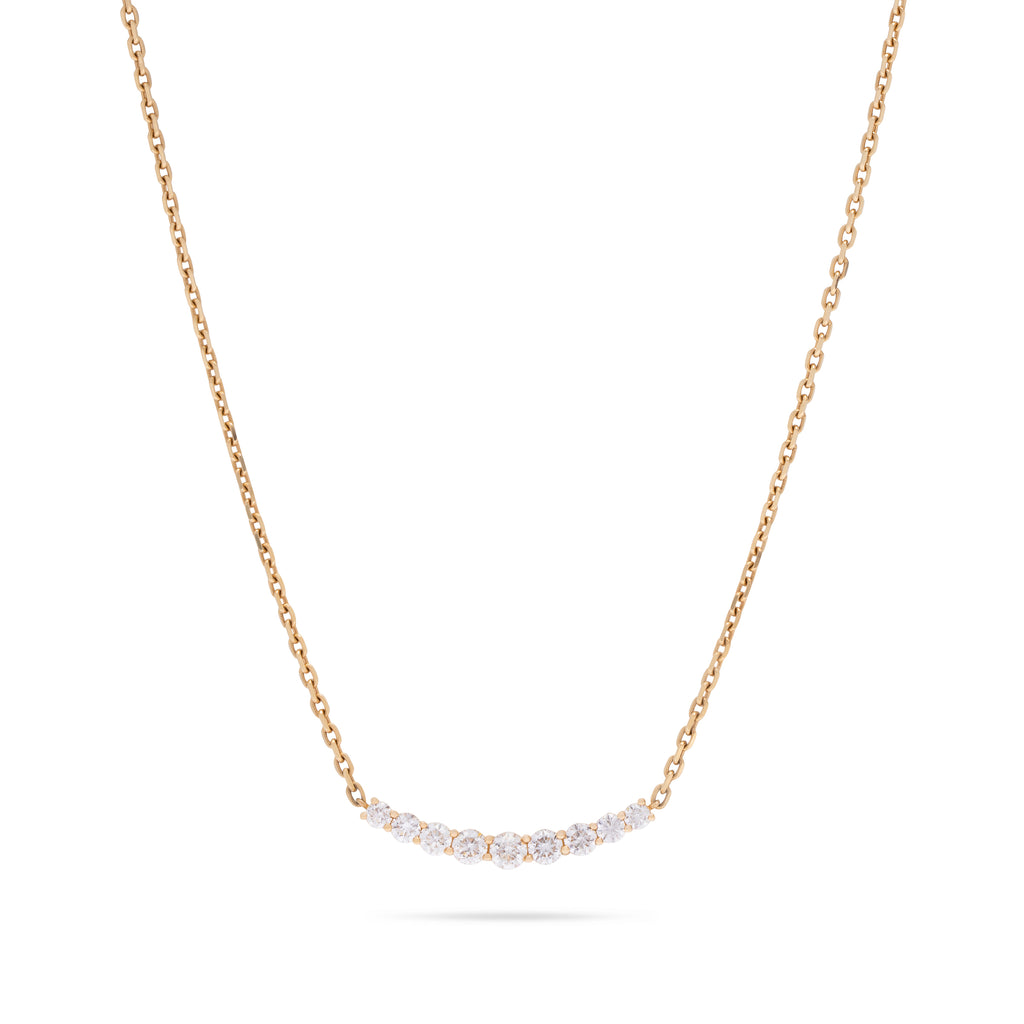Diamond Single Cut Necklace