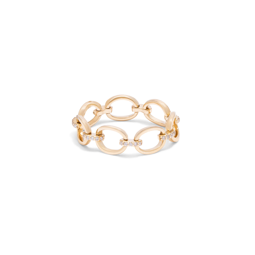Chain Link Diamond and Flexible Ring