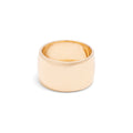 Gold Rounded Solid Ring