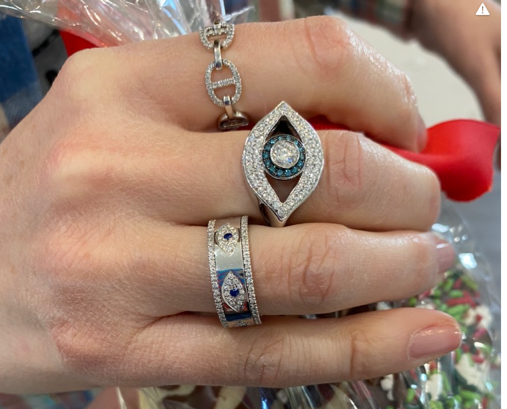 Evil eye 2025 ring macys